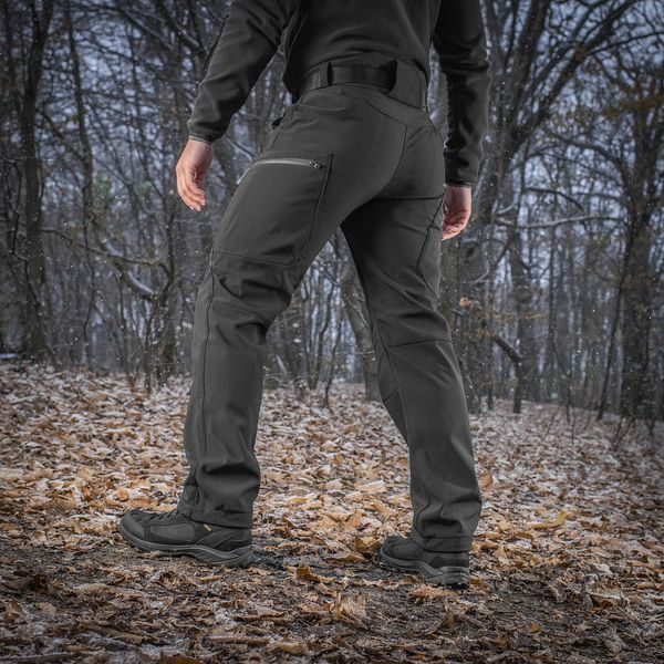 M-Tac брюки Soft Shell Winter Black L, Зима, Черный 2XL GEN20306002 фото