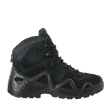 Демісезонні тактичні черевики на мембрані AK Lowa GTX Mid (black) військове шкіряне взуття демі AK-025 фото