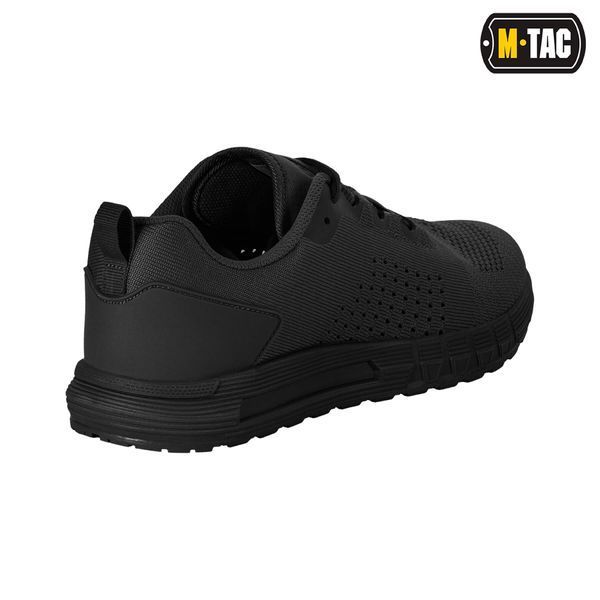 Літні, тактичні кросівки з вентильованою сіткою M-TAC SUMMER Light (black) полегшене військове взуття на літо для спорту   M021 фото