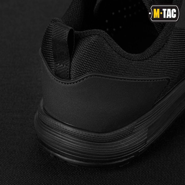Літні, тактичні кросівки з вентильованою сіткою M-TAC SUMMER Light (black) полегшене військове взуття на літо для спорту   M021 фото