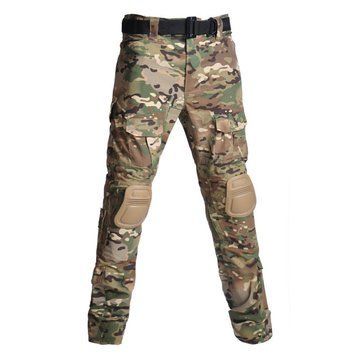 Брюки Тактические с наколенниками HAN-WILD Мультикам GEN693 фото