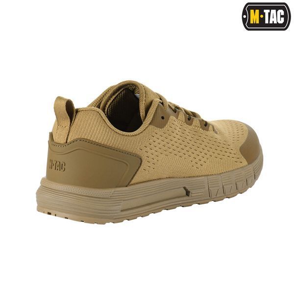 Вентильоване, військове взуття на літо ЗСУ M-TAC SUMMER PRO (coyote) полегшені, армійські кросівки мілітарі для спорту  M031 фото