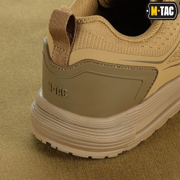 Тактичні літні кросівки мілітарі для спорту M-TAC SUMMER Sport (coyote) полегшене, вентильоване взуття на літо для військових  M013 фото