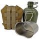 Комплект 3 в 1 (фляга пластикова, кухоль нержавіючий, чохол) MELGO MG_3pcs_FLG_POLY_COYOTE фото 3