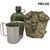 Комплект 3 в 1 (фляга пластикова, кухоль нержавіючий, чохол) MELGO MG_3pcs_FLG_CORD_MM14 фото