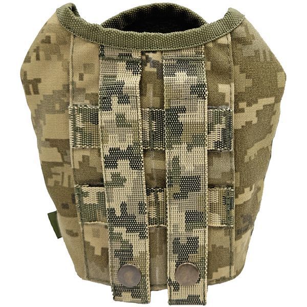 Комплект 3 в 1 (фляга пластикова, кухоль нержавіючий, чохол) MELGO MG_3pcs_FLG_CORD_MM14 фото