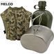 Комплект 3 в 1 (фляга пластикова, кухоль нержавіючий, чохол) MELGO MG_3pcs_FLG_CORD_MM14 фото 3