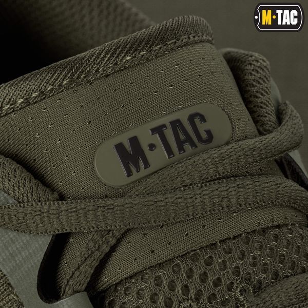 Вентильоване, військове взуття на літо ЗСУ M-TAC SUMMER PRO (olive)  полегшені, армійські кросівки мілітарі для спорту  M033 фото