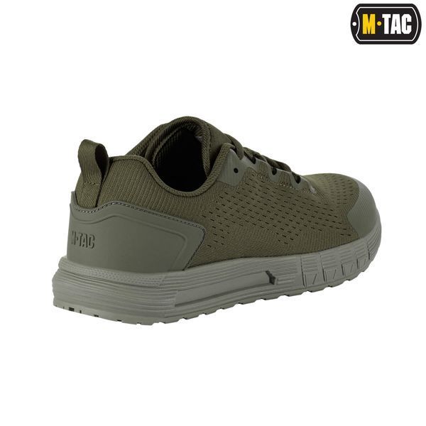 Вентильоване, військове взуття на літо ЗСУ M-TAC SUMMER PRO (olive)  полегшені, армійські кросівки мілітарі для спорту  M033 фото