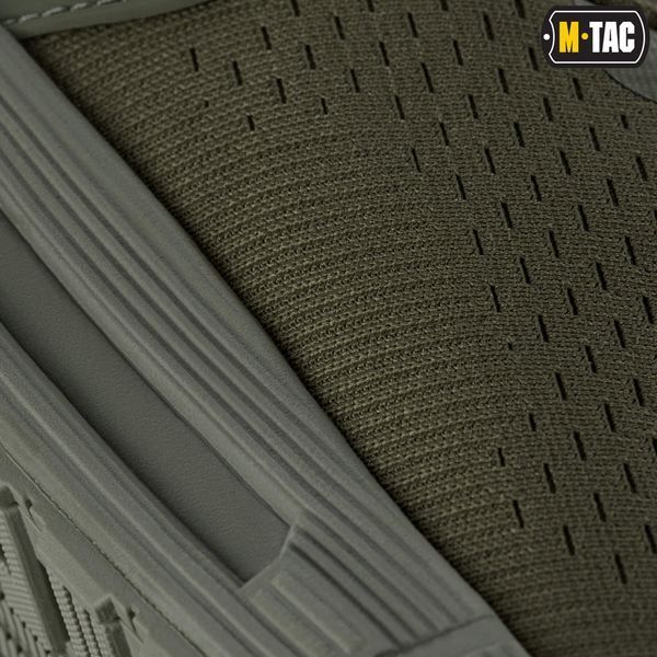 Вентильоване, військове взуття на літо ЗСУ M-TAC SUMMER PRO (olive)  полегшені, армійські кросівки мілітарі для спорту  M033 фото