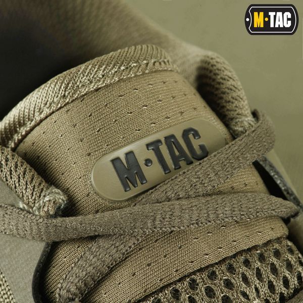Літні, тактичні кросівки з вентильованою сіткою M-TAC SUMMER Light (olive)  полегшене військове взуття на літо для спорту  M022 фото