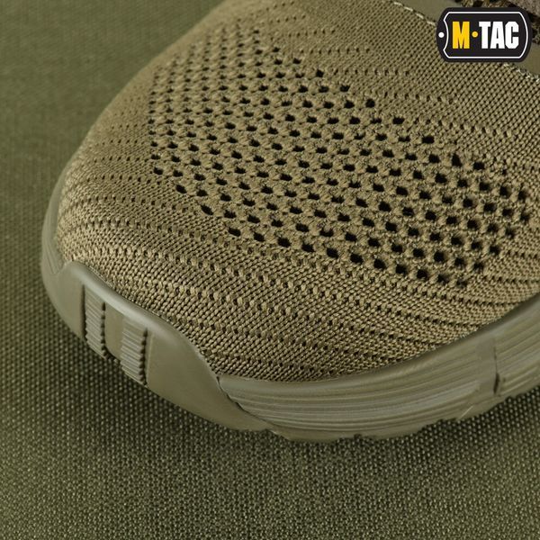 Літні, тактичні кросівки з вентильованою сіткою M-TAC SUMMER Light (olive)  полегшене військове взуття на літо для спорту  M022 фото