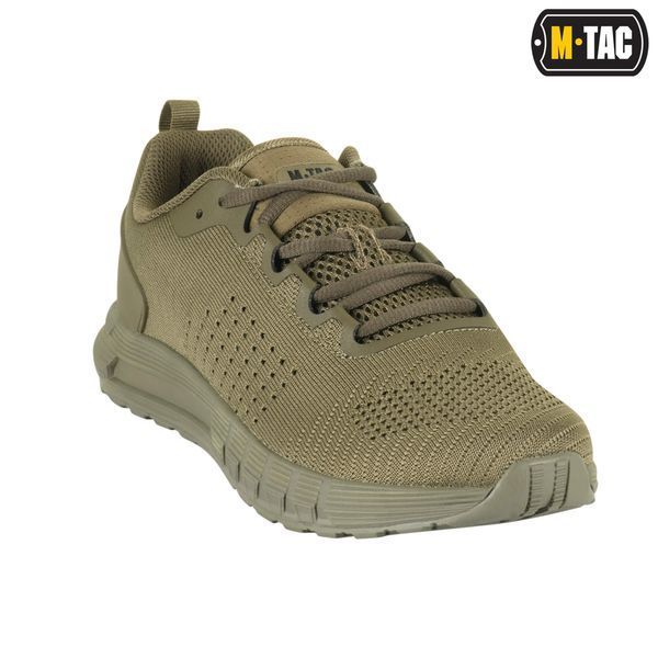 Літні, тактичні кросівки з вентильованою сіткою M-TAC SUMMER Light (olive)  полегшене військове взуття на літо для спорту  M022 фото