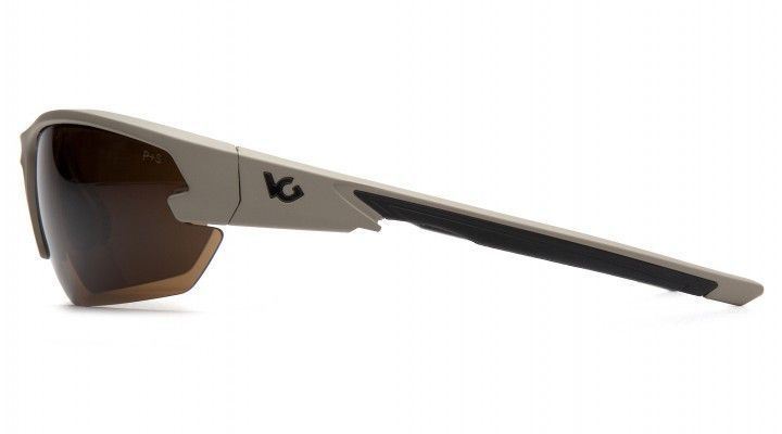 Окуляри захисні Venture Gear Tactical Semtex Tan (bronze) Anti-Fog, коричневі в камуфльованій оправі 3СЕМТ-50 фото