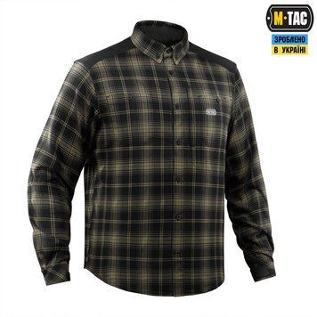 M-Tac сорочка Redneck Shirt Black/Tan Бавовна Літо-XS/R 20072001 фото