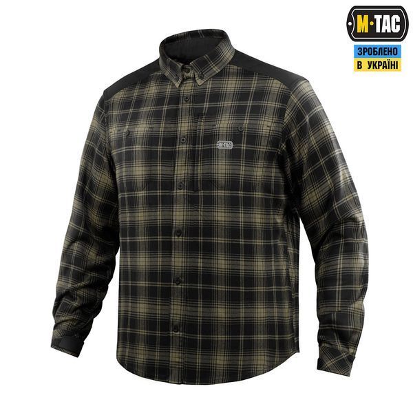 M-Tac сорочка Redneck Shirt Black/Tan Бавовна Літо-XS/R 20072001 фото