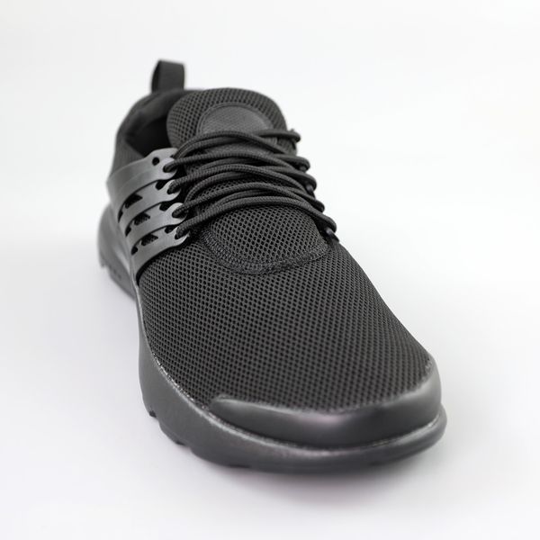Полегшені, чоловічі літні кросівки для спорту TRAINER Vent (чорні) вентильоване, спортивне легке взуття на літо SZ006 фото