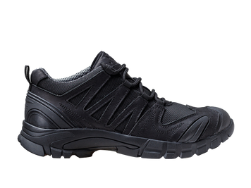 Військові міжсезонні кросівки на мембрані DIVISION GTX Lo (black) тактичне демісезонне взуття зі шкіри F-037 фото