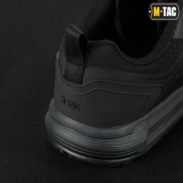 Тактичні літні кросівки мілітарі для спорту M-TAC SUMMER Sport (black) полегшене, вентильоване взуття на літо для військових  M012 фото
