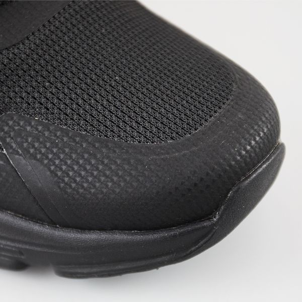 Спортивні, літні кросівки для бігу та міста TRENDRUN Vent (чорні) чоловіче, полегшене взуття з повітропроникною сіткою для спорту SZ003 фото