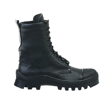 Зимові міцні берці БАСТІОН (black) тактичне шкіряне взуття зима UT-107з фото