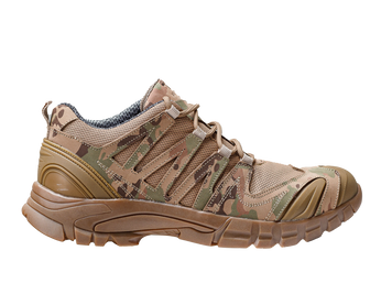 Військові міжсезонні кросівки на мембрані DIVISION GTX Lo (MTP) тактичне демісезонне взуття зі шкіри F-036 фото