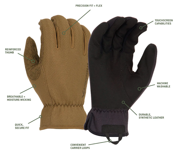 Тактичні рукавиці Venture Gear Tactical VGTG20 Medium-Duty Operator, пісочні VGTG20T фото