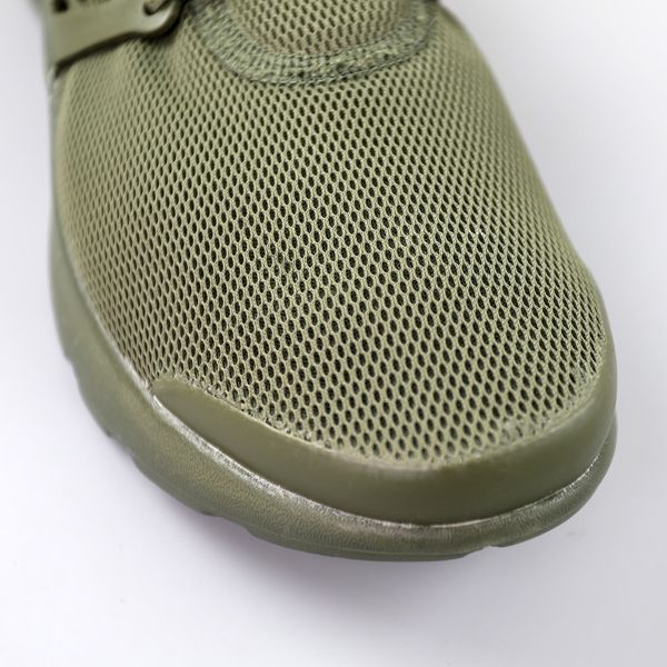 Полегшені, чоловічі літні кросівки для спорту TRAINER Vent (olive green) вентильоване, спортивне легке взуття на літо SZ007 фото