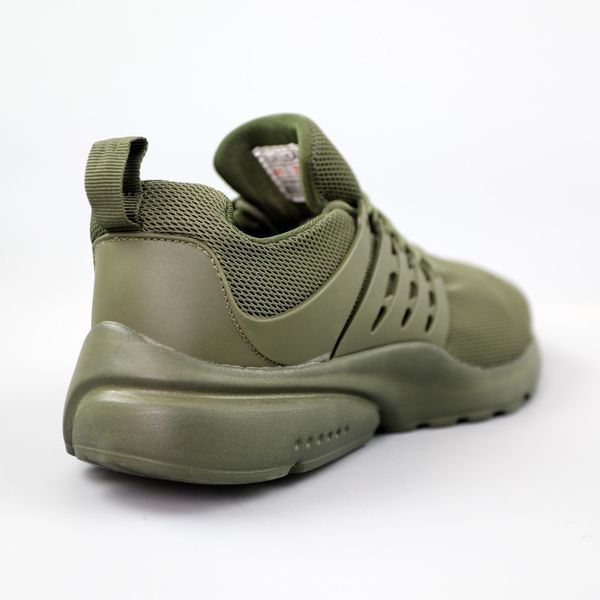 Полегшені, чоловічі літні кросівки для спорту TRAINER Vent (olive green) вентильоване, спортивне легке взуття на літо SZ007 фото
