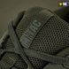 Вентильоване, тактичне мілітарі взуття на літо M-Tac кросівки Shooter (олива) Полегшені, армійські літні кросівки для військових M053 фото 13